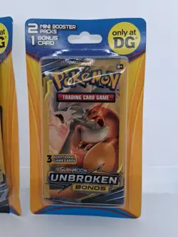 Two (2) Pokemon DG Mini Blisters sealed - SUN & MOON Unbroken Bonds 4 Packs - Image 3