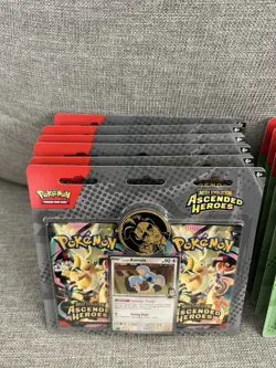 Pokemon Mega Evolution: Ascended Heroes 2-Pack Blister Pack New Sealed LOT OF 12 - Image 2