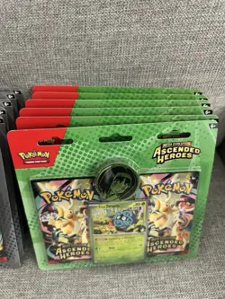 Pokemon Mega Evolution: Ascended Heroes 2-Pack Blister Pack New Sealed LOT OF 12 - Image 3