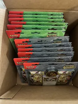 Pokemon Mega Evolution: Ascended Heroes 2-Pack Blister Pack New Sealed LOT OF 12 - Image 4