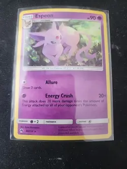 Espeon 89/214 - Cosmos Blister - Lost Thunder - Holo - Pokemon - LP - Image 4