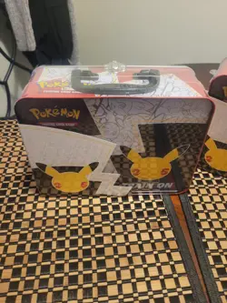 Pokemon Celebrations 25th Anniversary Lunch Box Tin Set Of 3 - Image 5