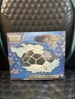 Pokemon TCG Scarlet & Violet Stellar Crown Elite Trainer Box ETB New Sealed - Image 1