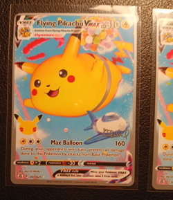 Flying Pikachu Vmax 007/025 Pokemon World Championships Celebrations Variant X2 - Image 3