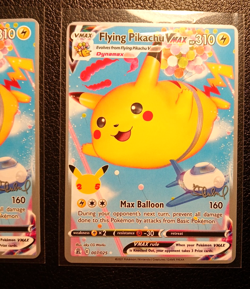 Flying Pikachu Vmax 007/025 Pokemon World Championships Celebrations Variant X2 - Image 4