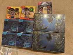 Pokemon TCG Phantasmal Flames Factory Sealed Bundle Lot! 2X UPC & 4X ETB + MORE! - Image 1