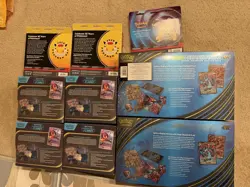 Pokemon TCG Phantasmal Flames Factory Sealed Bundle Lot! 2X UPC & 4X ETB + MORE! - Image 2