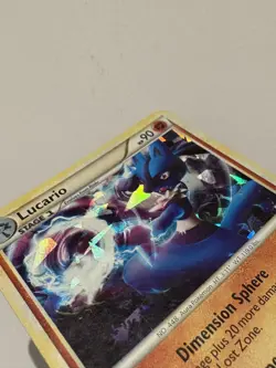 Pokemon Lucario 14/95 Cracked Ice Holo Call of Legends - Image 4