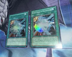 Burst Stream Of Destruction MP Ultra Rare Unlim AST-038 + Free LP DR2 Yugioh! - Image 2