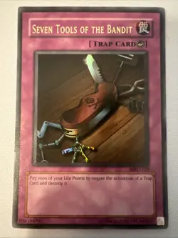 Yu-Gi-Oh ULTRA RARE HOLO SEVEN TOOLS OF THE BANDIT MRD-129 LP - Image 1