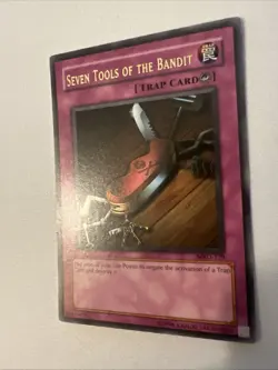Yu-Gi-Oh ULTRA RARE HOLO SEVEN TOOLS OF THE BANDIT MRD-129 LP - Image 4