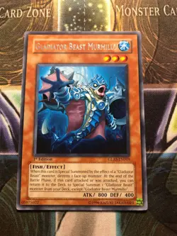 *** GLADIATOR BEAST MURMILLO *** RARE GLAS-EN019 YUGIOH! - Image 1