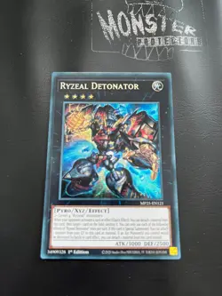YUGIOH RYZEAL DETONATOR PRISMATIC SECRET RARE MP25-EN121 1ST EDITION - Image 1