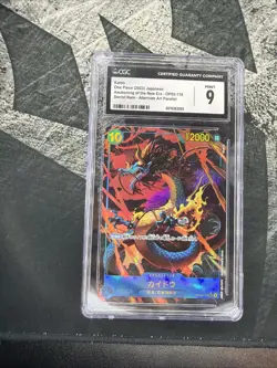 Kaido SEC OP05-118 Parallel AWAKENING OF THE NEW ERA One Piece CGC 9 Japan - Image 1