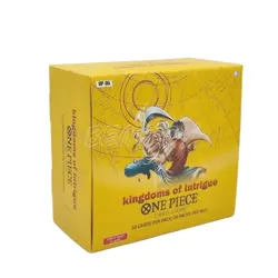 One Piece 300pcs Cards/Gold Box English Kingdoms of Intrigue Trading Card Game - Image 1