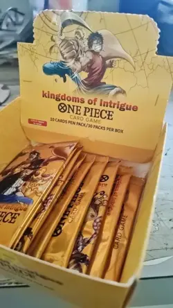 One Piece 300pcs Cards/Gold Box English Kingdoms of Intrigue Trading Card Game - Image 5