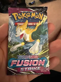 Pokemon TCG 2 Fusion Strike And 2 Evolving Skies Booster Pack Lot - Image 2