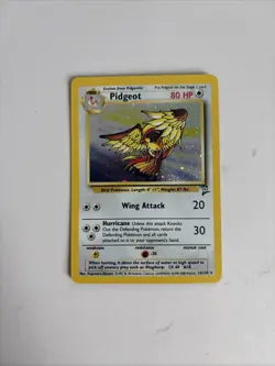 Pokemon TCG Base Set 2 Pidgeot Holo Rare Card WOTC 2000 - Image 1