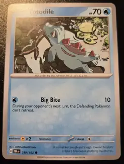 Totodile 039/162 Common Scarlet & Violet: Temporal Forces Pokemon TCG - Image 1