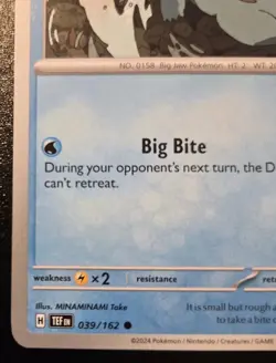 Totodile 039/162 Common Scarlet & Violet: Temporal Forces Pokemon TCG - Image 4