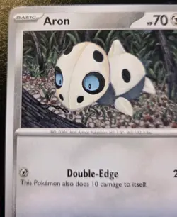 Aron 120/167 Common Scarlet & Violet: Twilight Masquerade Pokemon TCG - Image 2