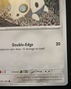 Aron 120/167 Common Scarlet & Violet: Twilight Masquerade Pokemon TCG - Image 5