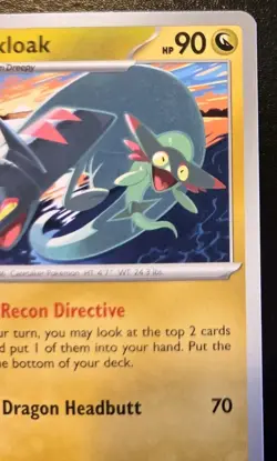 Drakloak 129/167 Common Scarlet & Violet: Twilight Masquerade Pokemon TCG - Image 3