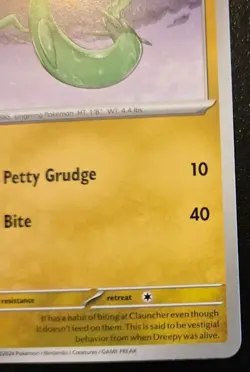 Dreepy 128/167 Common Scarlet & Violet: Twilight Masquerade Pokemon TCG - Image 5