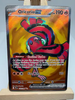 Oricorio ex - 110/094 110/094 Pokemon Ultra Rare ME02: Phantasmal Flames Card NM - Image 1