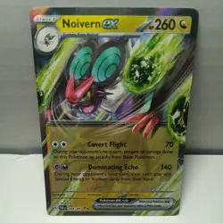 Pokemon Noivern ex 069/091 Paldean Fates Scarlet & Violet Double Rare - Image 1