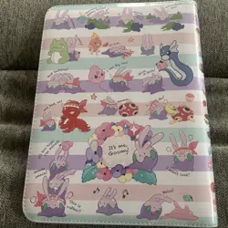 Pokemon Center TCG We're Goomy Zip Binder 9 Pocket, 360 Cards Storage - Image 1