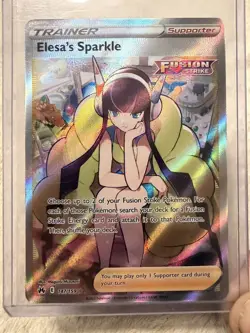Elesa's Sparkle (Full Art) 147/159 (NM) - Crown Zenith - Ultra Rare -Pokemon TCG - Image 1