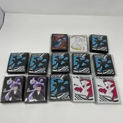 Lot Of 13 Pokemon ETB Mixed Card Sleeves Sets - Image 1