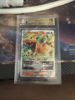 Charizard VSTAR 018/172 POKEMON SWSH Brilliant Stars PSA10 BGS10 Gem MT Pristine - Image 1