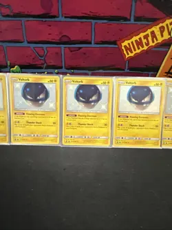 Pokemon TCG Voltorb SV13/SV94 Hidden Fates Shiny Holo Rare NM Condition Lot Of 5 - Image 3