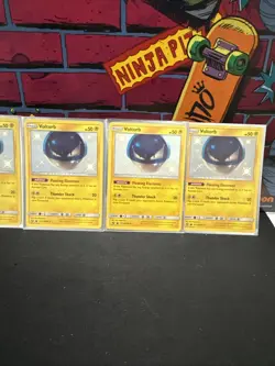 Pokemon TCG Voltorb SV13/SV94 Hidden Fates Shiny Holo Rare NM Condition Lot Of 5 - Image 4