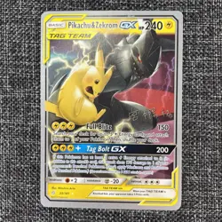 Pikachu & Zekrom GX 33/181 Pokemon World Championships 2019 MP - Image 1