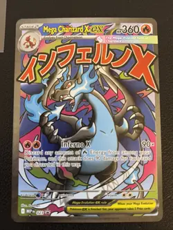 Mega Charizard X EX #23 Pokemon Promo (English) Ultra Rare Near Mint Condition 2 - Image 1