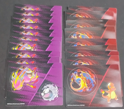 Pokemon 10 Charmander & 10 Gastly Promo Stickers Ascended Heroes - Image 1
