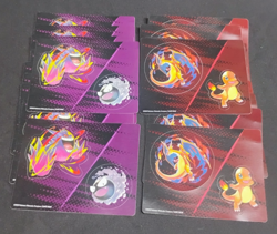 Pokemon 10 Charmander & 10 Gastly Promo Stickers Ascended Heroes - Image 2