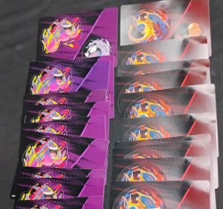 Pokemon 10 Charmander & 10 Gastly Promo Stickers Ascended Heroes - Image 3