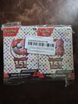 New Pokemon TCG Scarlet & Violet 151 Booster Bundle Sealed x2 New - Image 1