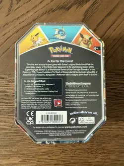 Pokemon TCG Eevee Evolutions Tin Jolteon V 820650809057 - Image 2