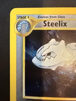 2000 Pokemon Steelix Holo 15/111 – Neo Genesis Unlimited WOTC Vintage Rare (MP+) - Image 4