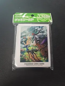 Pokemon Center Japan Exclusive Kalos Adventures Xerneas & Noivern Sleeves 64 - Image 1