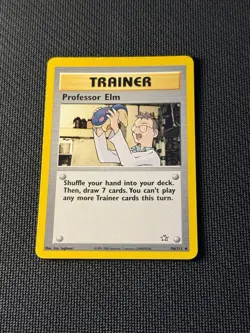 Professor Elm 96/111 - Pokemon Neo Genesis LP 2 - Image 1