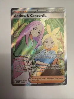 Anthea and Concordia 254/217 Ascended Heroes Pokemon TCG Full Art Trainer - Image 1