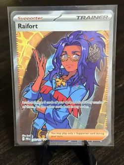 Raifort 142/131 Full Art Trainer Prismatic Evolutions Secret Rare Pokemon TCG - Image 1