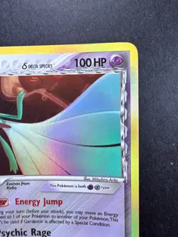2005 POKEMON GARDEVOIR EX DELTA SPECIES GARDEVOIR 6/113 HOLO - Image 3