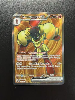 Pokemon TCG - Armarouge ex - Scarlet & Violet Black Star Promo 125 Full Art Holo - Image 1